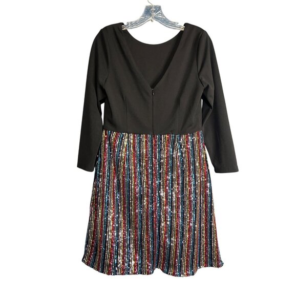 Hutch Black and Sequin NYE Dress Size 8 - Picture 2 of 10